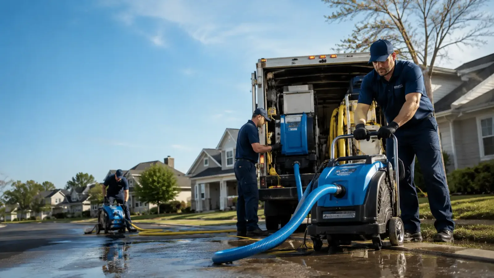 Flood Damage Cleanup in Leroy, MI